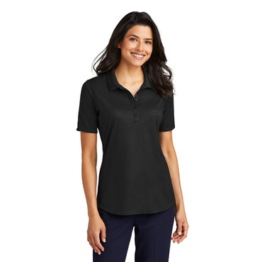 Port Authority-Port Authority® Women's Fine Pique Blend Polo LK830-MedTech-2