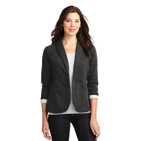 Port Authority-Port Authority® Women's Fleece Blazer. L298-MedTech-1