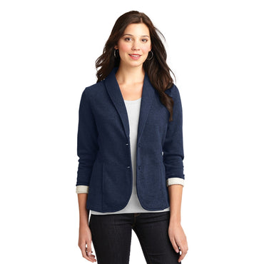 Port Authority-Port Authority® Women's Fleece Blazer. L298-MedTech-2