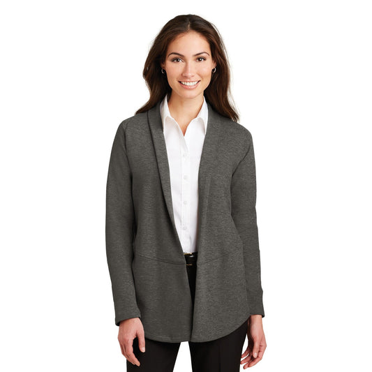 Port Authority-Port Authority® Women's Interlock Cardigan. L807-MedTech-1