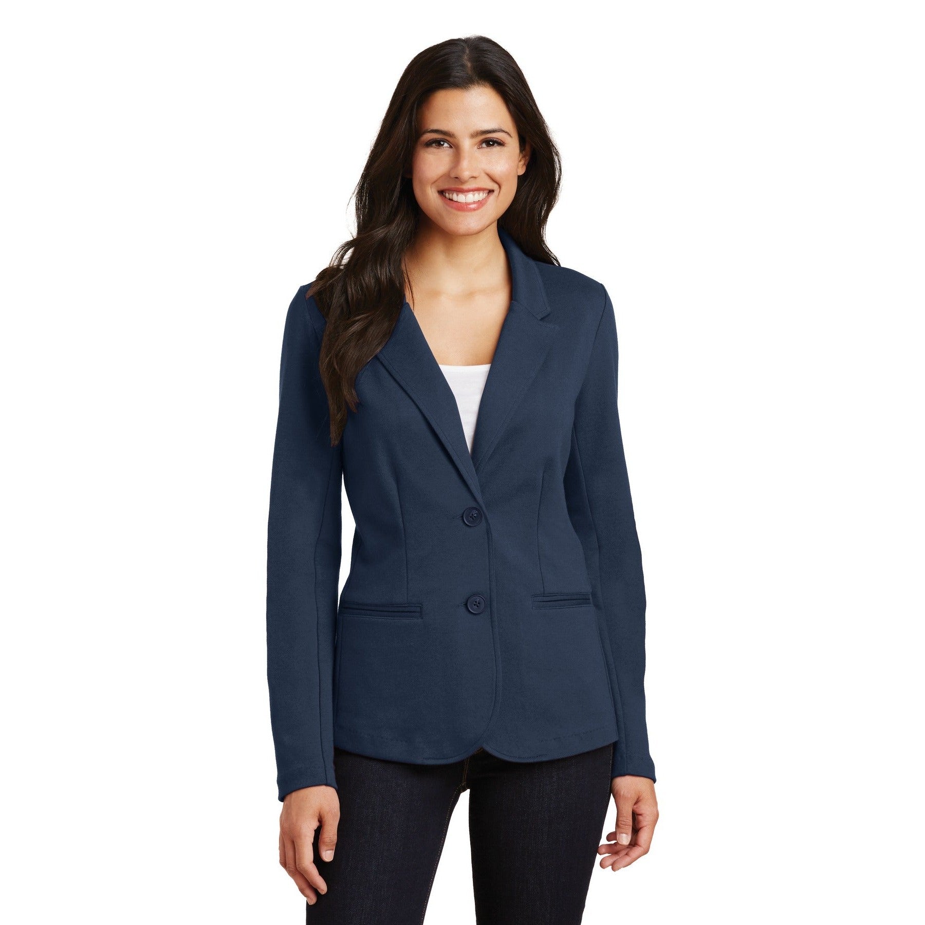 Port Authority-Port Authority® Women's Knit Blazer. LM2000-MedTech-3