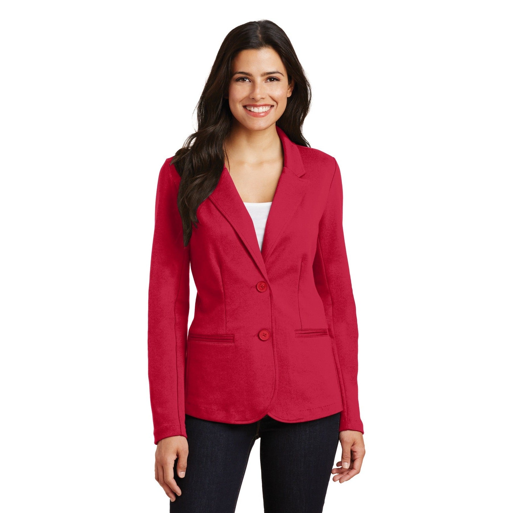 Port Authority-Port Authority® Women's Knit Blazer. LM2000-MedTech-4