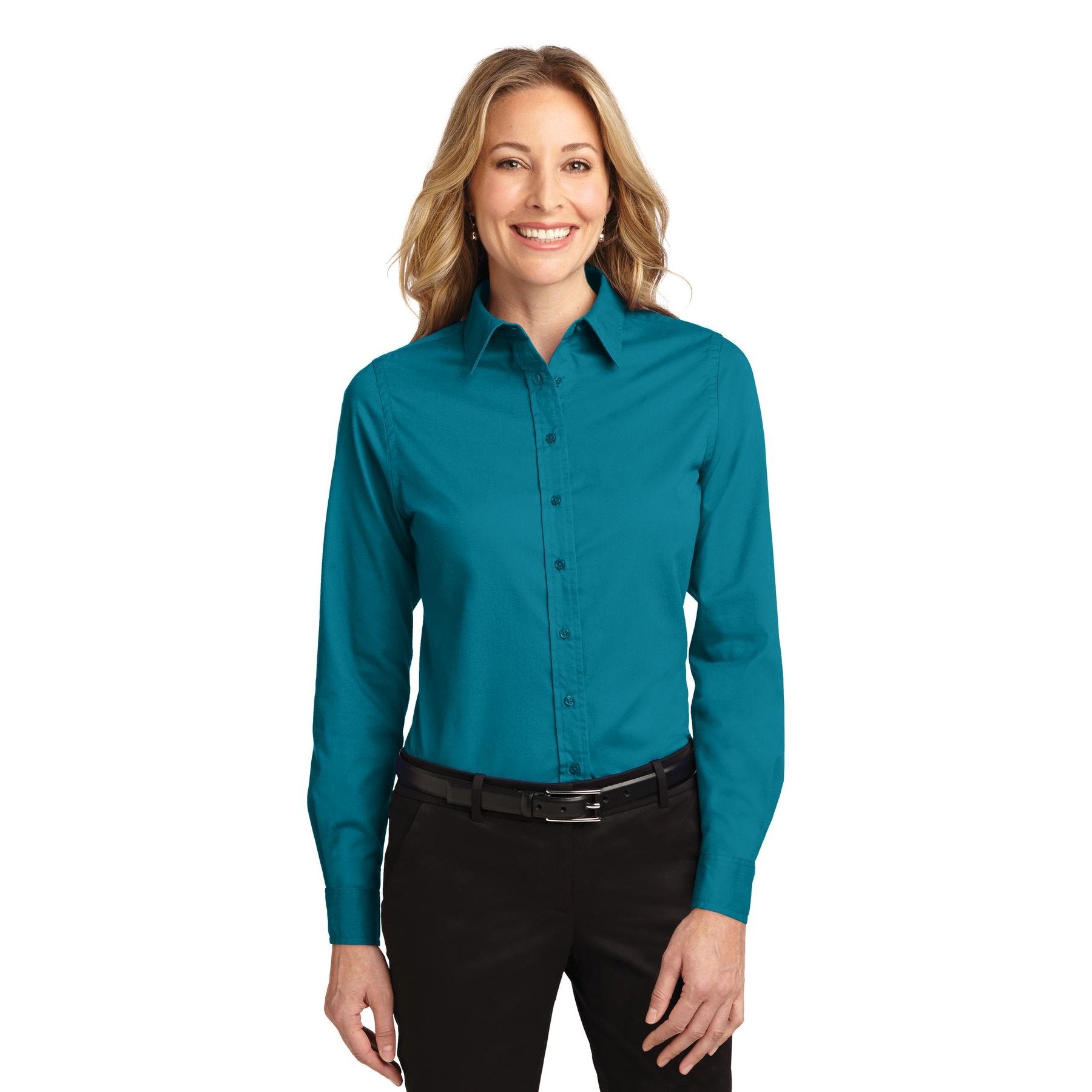 Port Authority-Port Authority® Women's Long Sleeve Easy Care Shirt. L608-MedTech-19