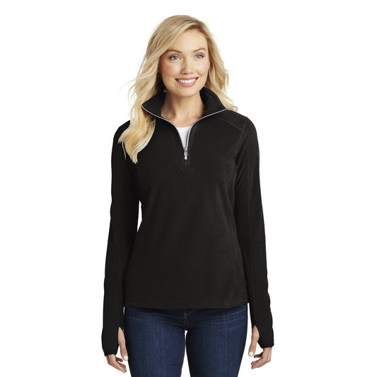 Port Authority-Port Authority® Women's Microfleece 1/2-Zip Pullover. L224-MedTech-1
