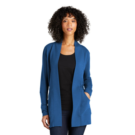 Port Authority-Port Authority® Women's Microterry Cardigan LK825-MedTech-1