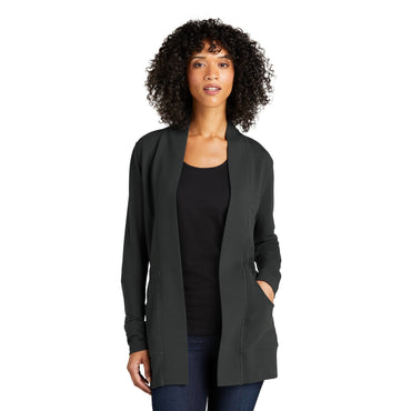 Port Authority-Port Authority® Women's Microterry Cardigan LK825-MedTech-2