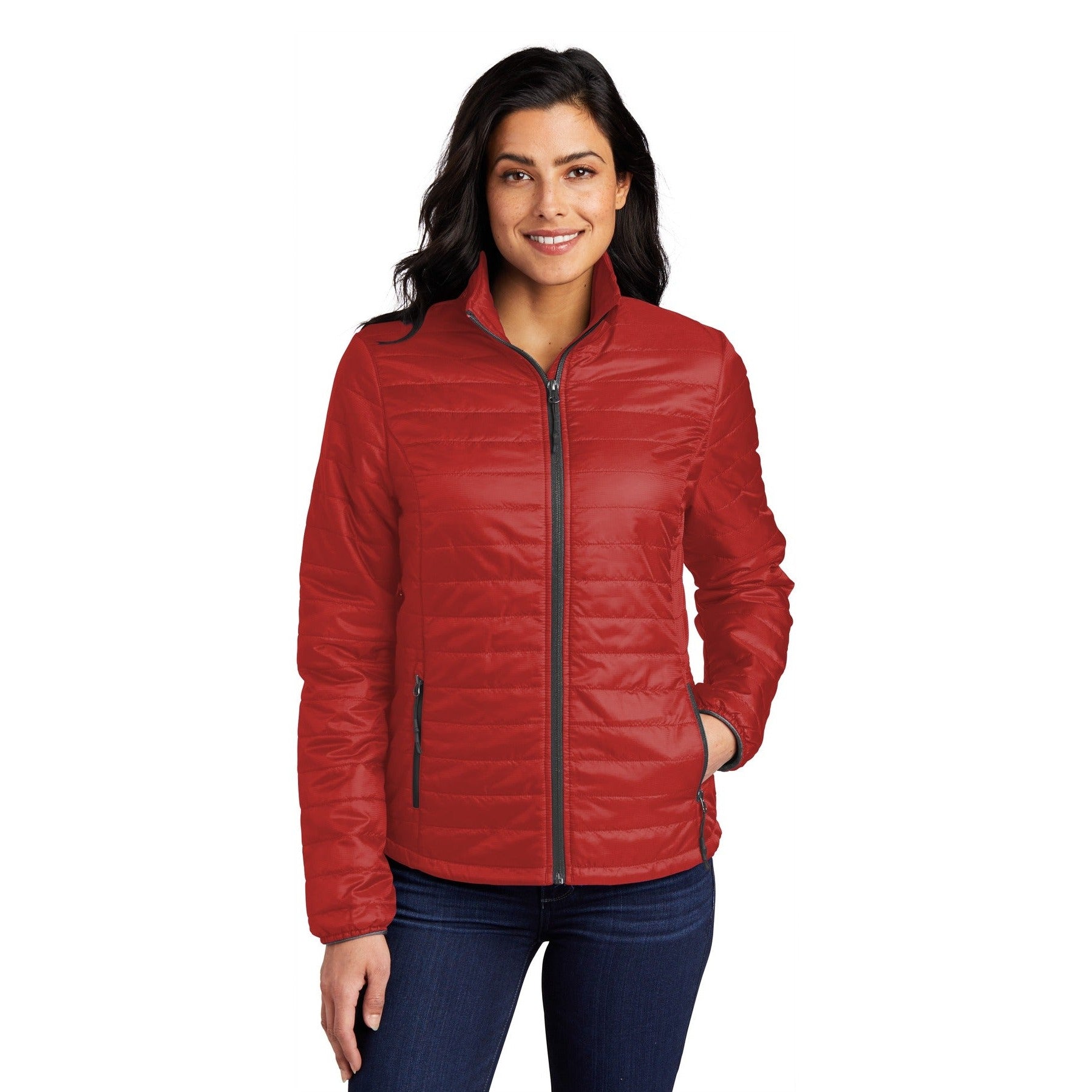 Port Authority-Port Authority® Women's Packable Puffy Jacket L850-MedTech-3