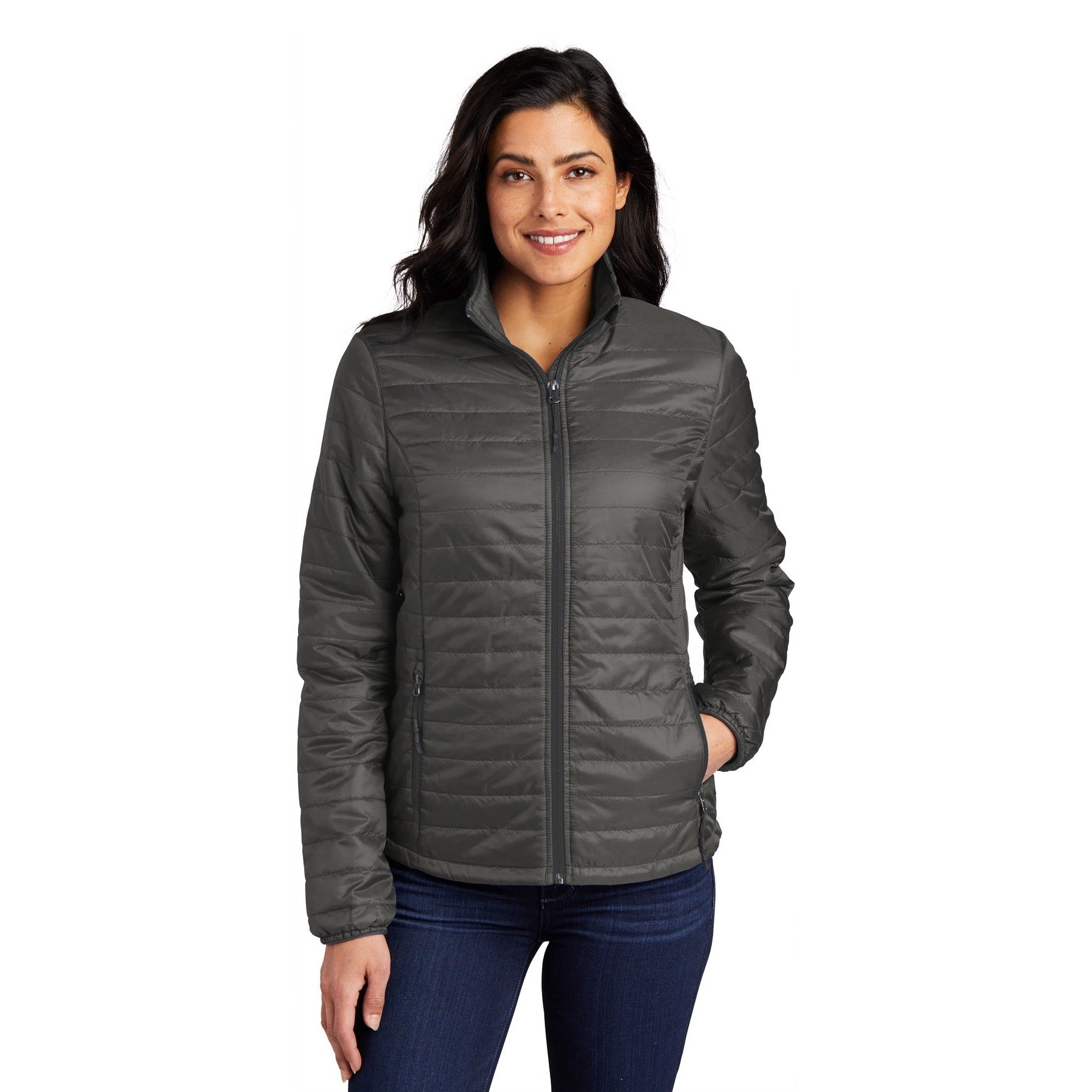 Port Authority-Port Authority® Women's Packable Puffy Jacket L850-MedTech-5