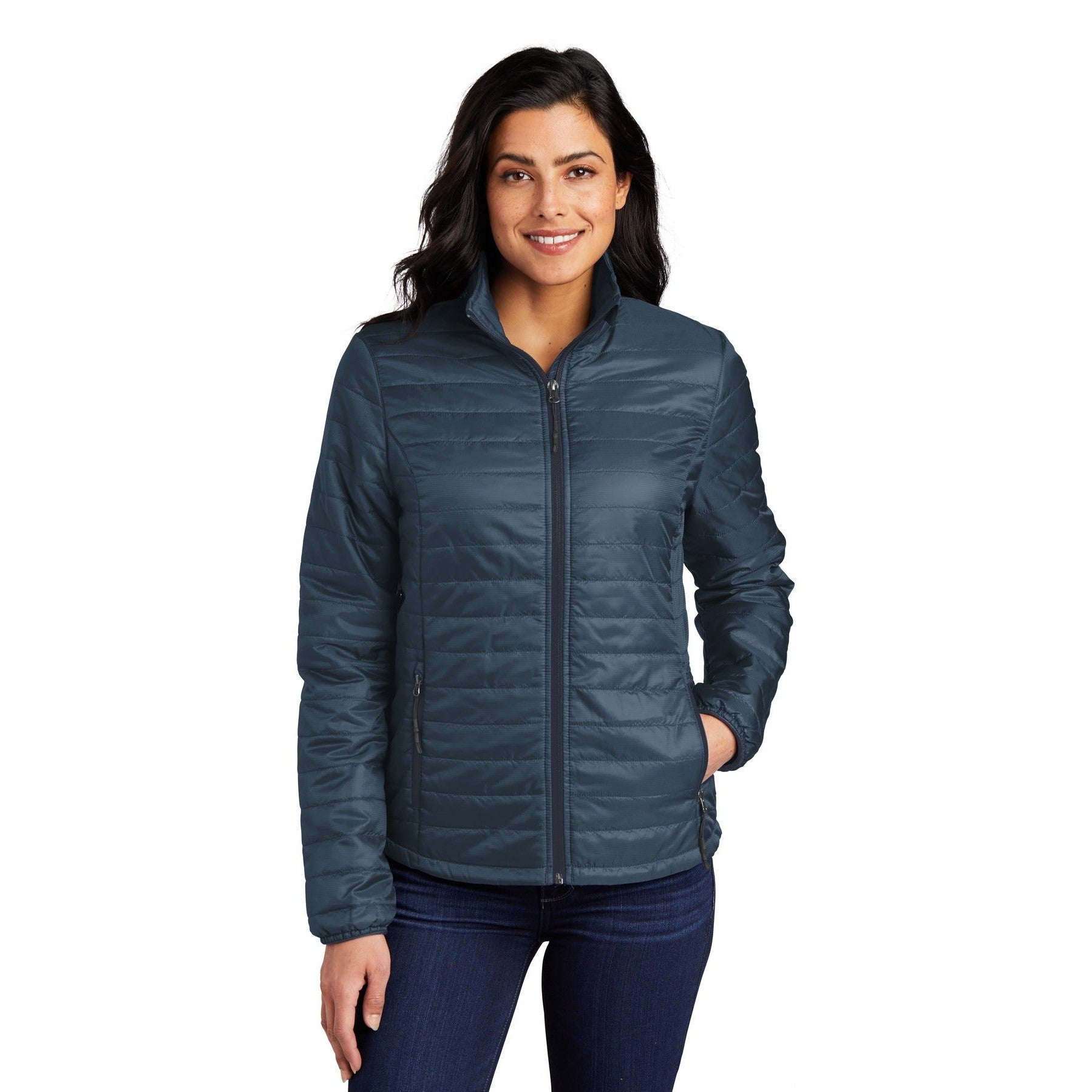 Port Authority-Port Authority® Women's Packable Puffy Jacket L850-MedTech-4