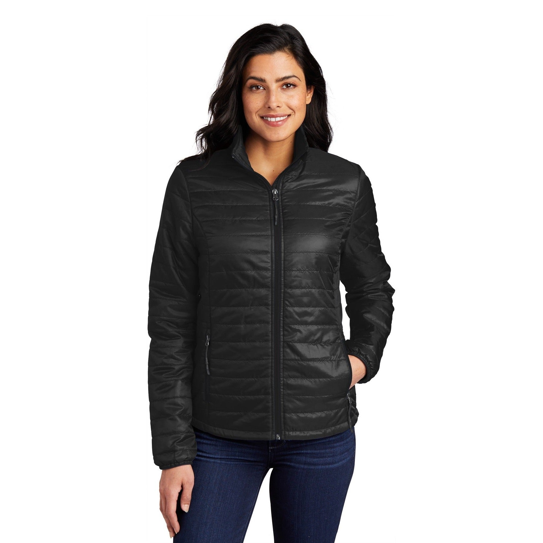 Port Authority-Port Authority® Women's Packable Puffy Jacket L850-MedTech-2