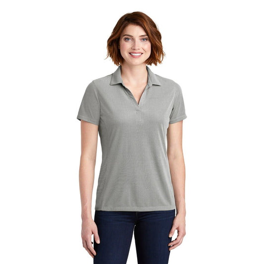 Port Authority-Port Authority ® Women's Poly Oxford Pique Polo. LK582-MedTech-1