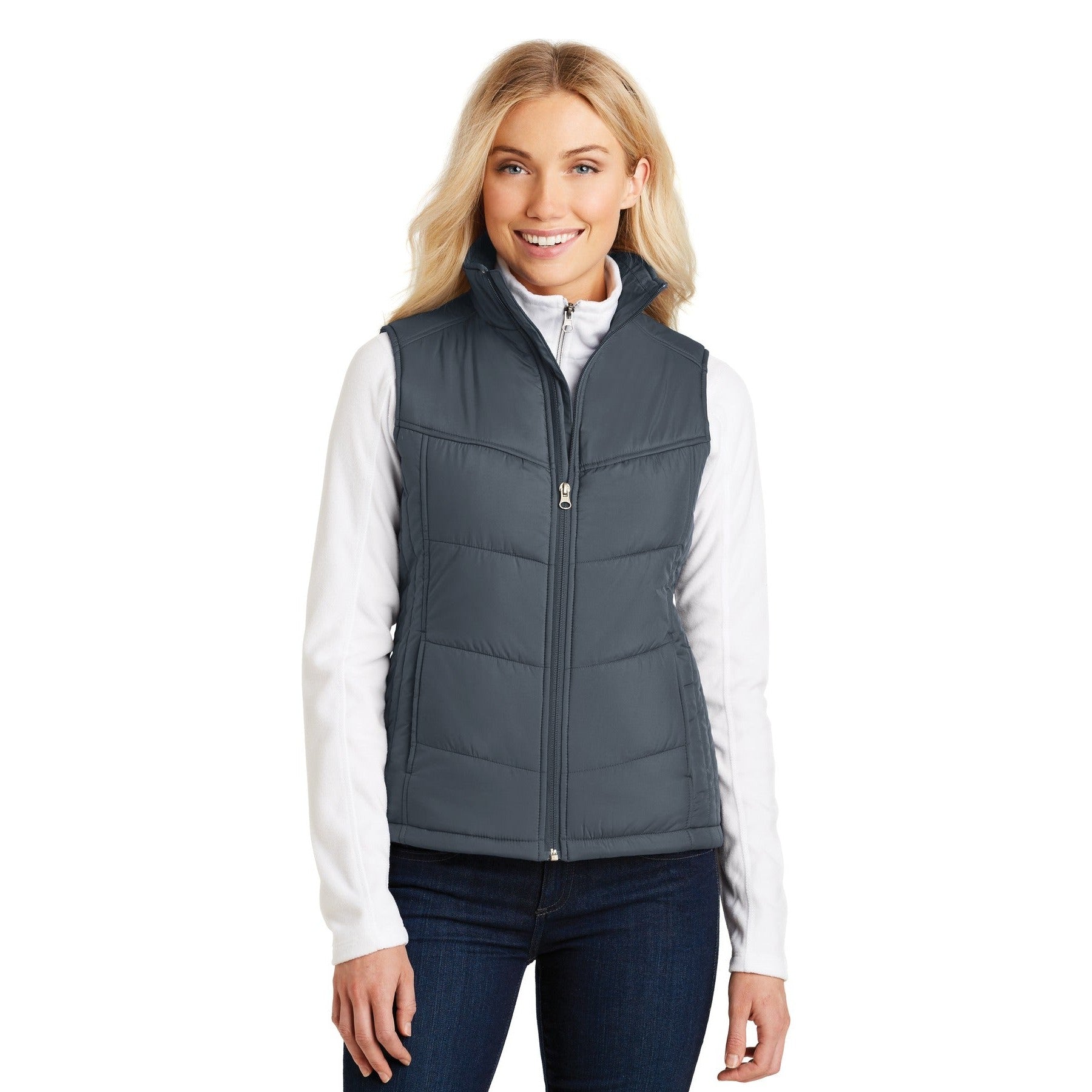 Port Authority-Port Authority® Women's Puffy Vest. L709-MedTech-2