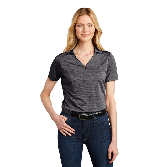 Port Authority-Port Authority ® Women's Shadow Stripe Polo. LK585-MedTech-1