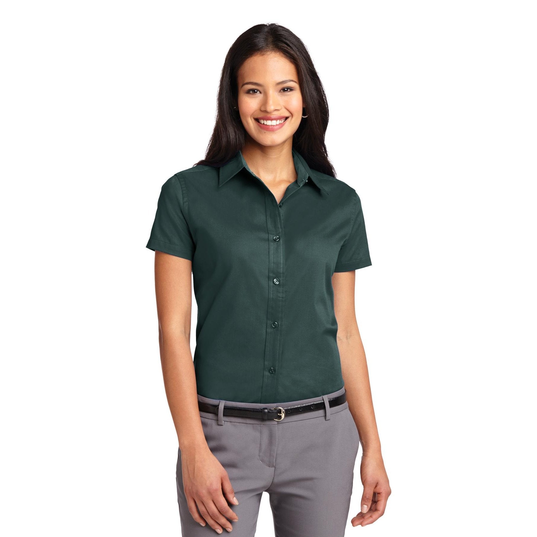 Port Authority-Port Authority® Women's Short Sleeve Easy Care Shirt. L508-MedTech-4