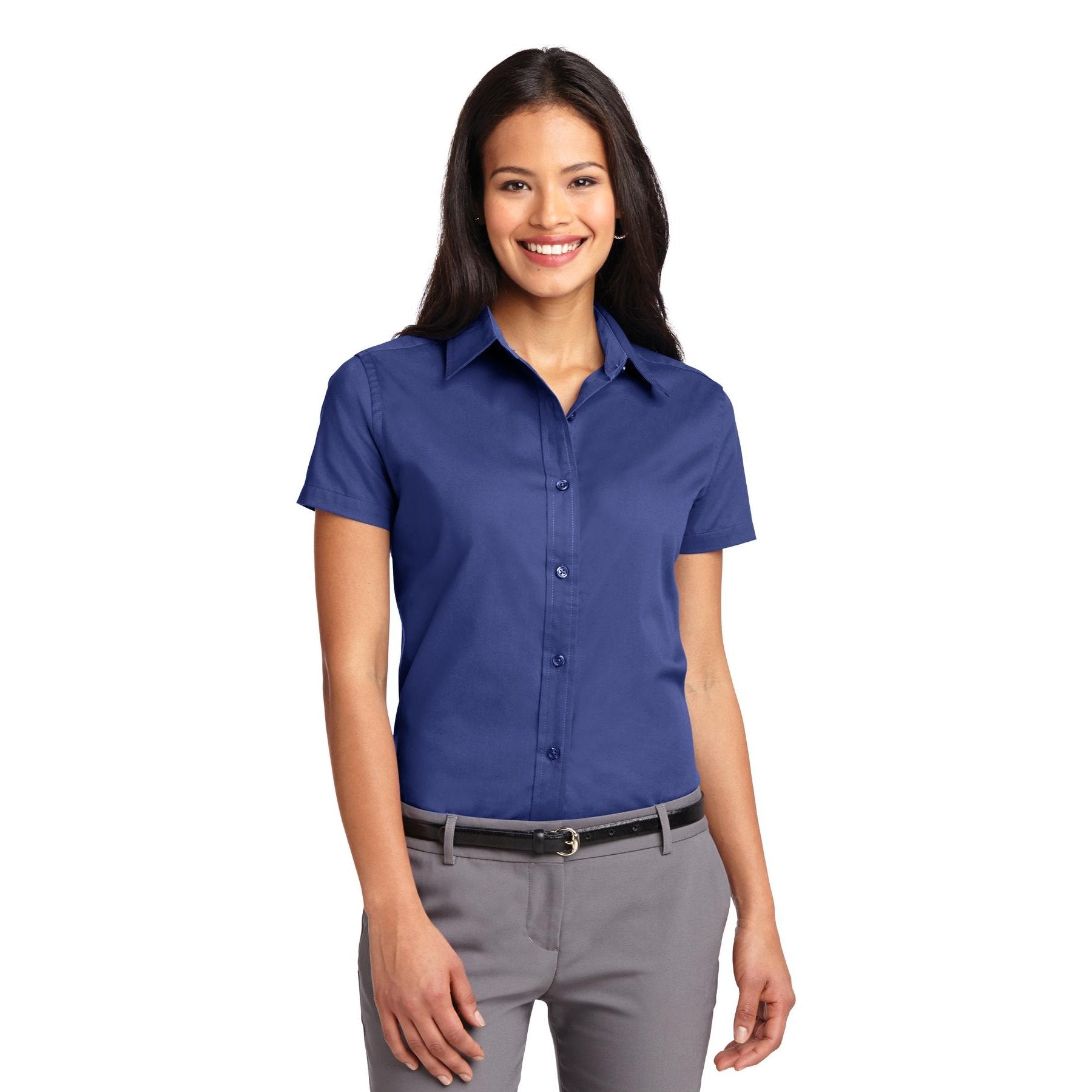 Port Authority-Port Authority® Women's Short Sleeve Easy Care Shirt. L508-MedTech-8
