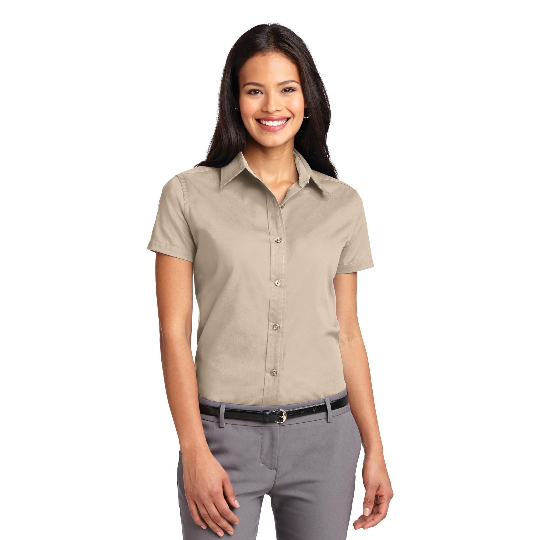 Port Authority-Port Authority® Women's Short Sleeve Easy Care Shirt. L508-MedTech-14