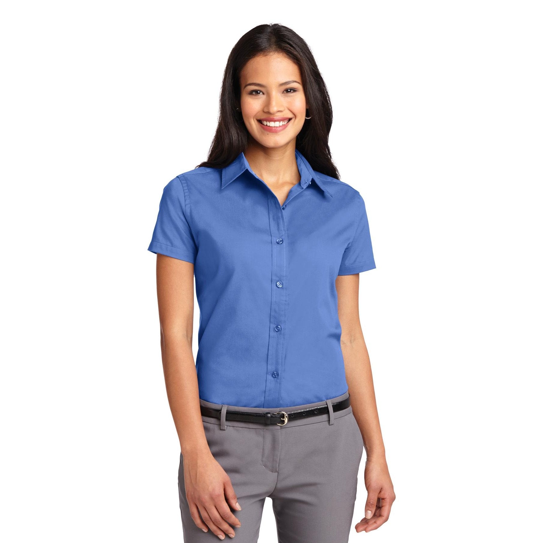 Port Authority-Port Authority® Women's Short Sleeve Easy Care Shirt. L508-MedTech-18