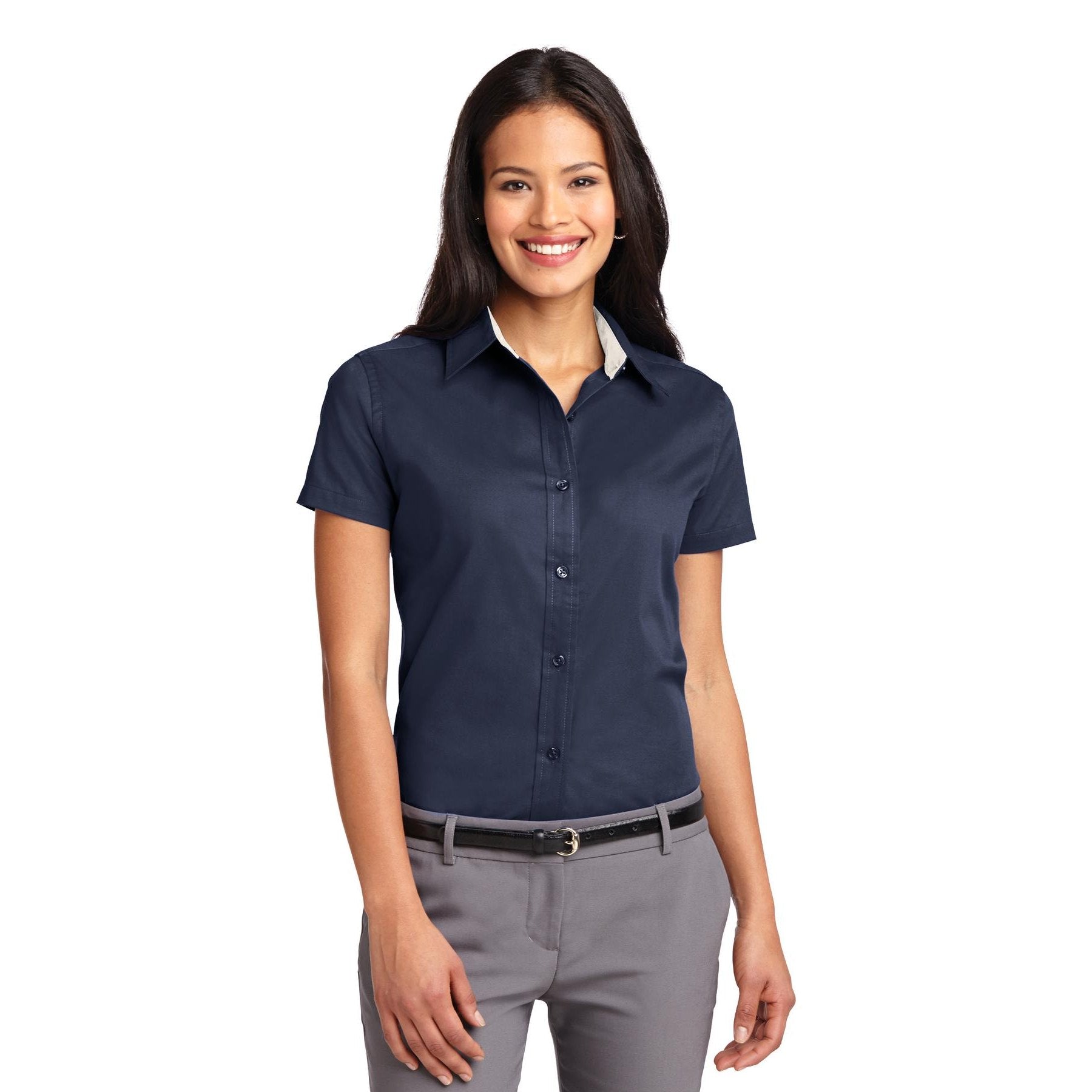 Port Authority-Port Authority® Women's Short Sleeve Easy Care Shirt. L508-MedTech-9