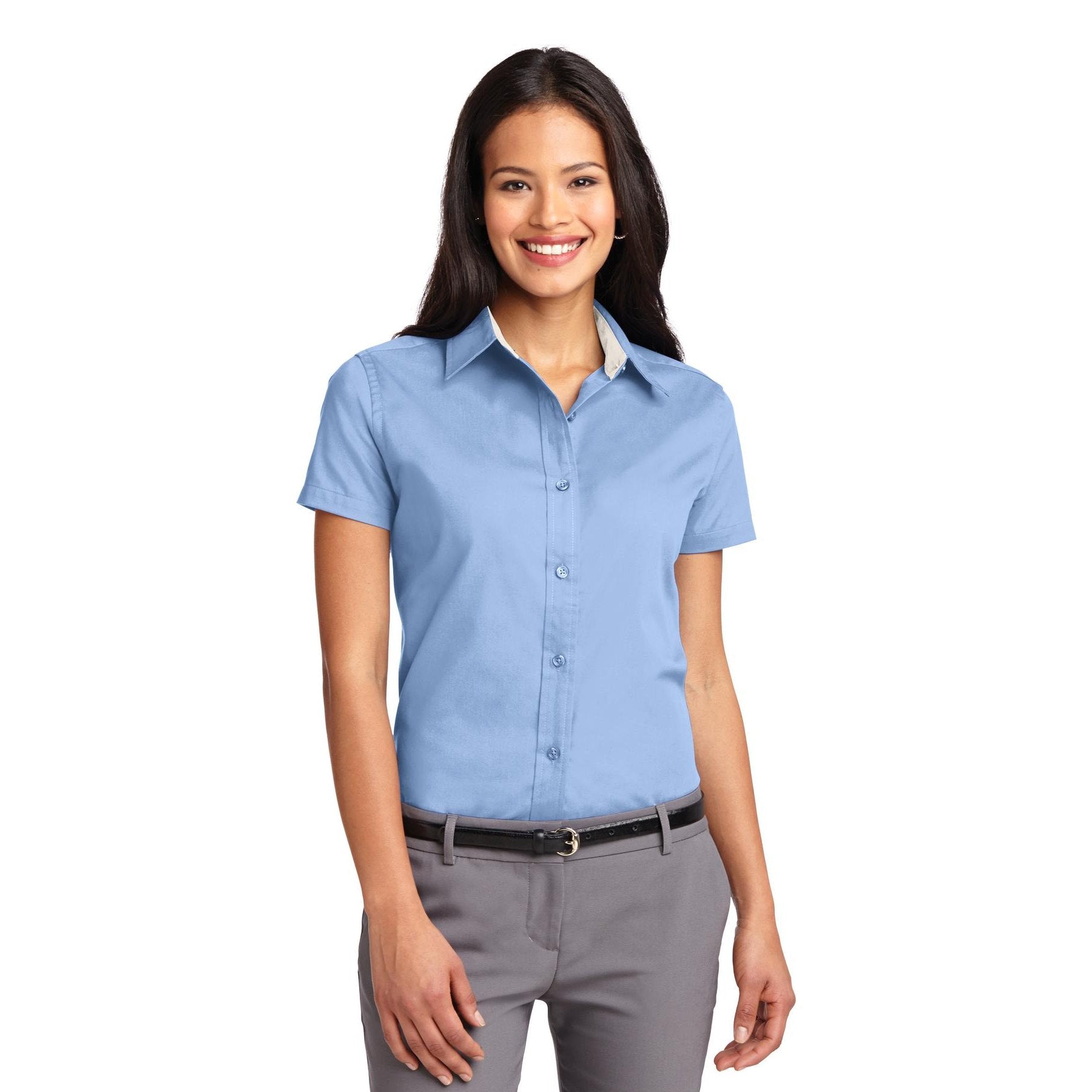 Port Authority-Port Authority® Women's Short Sleeve Easy Care Shirt. L508-MedTech-5