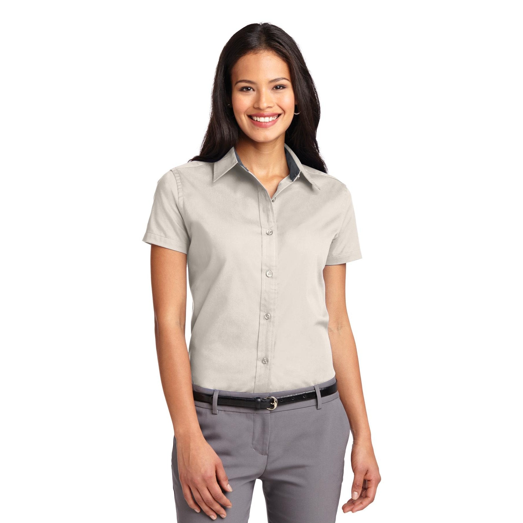 Port Authority-Port Authority® Women's Short Sleeve Easy Care Shirt. L508-MedTech-7