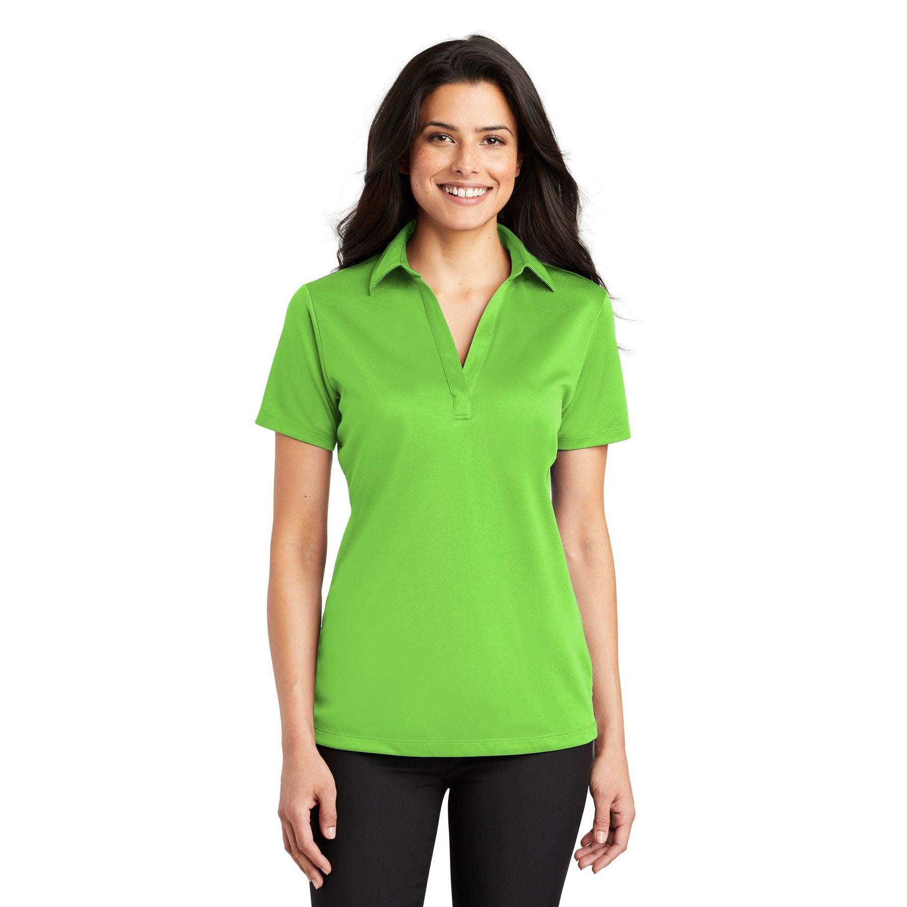 Port Authority-Port Authority® Women's Silk Touch™ Performance Polo. L540-MedTech-6