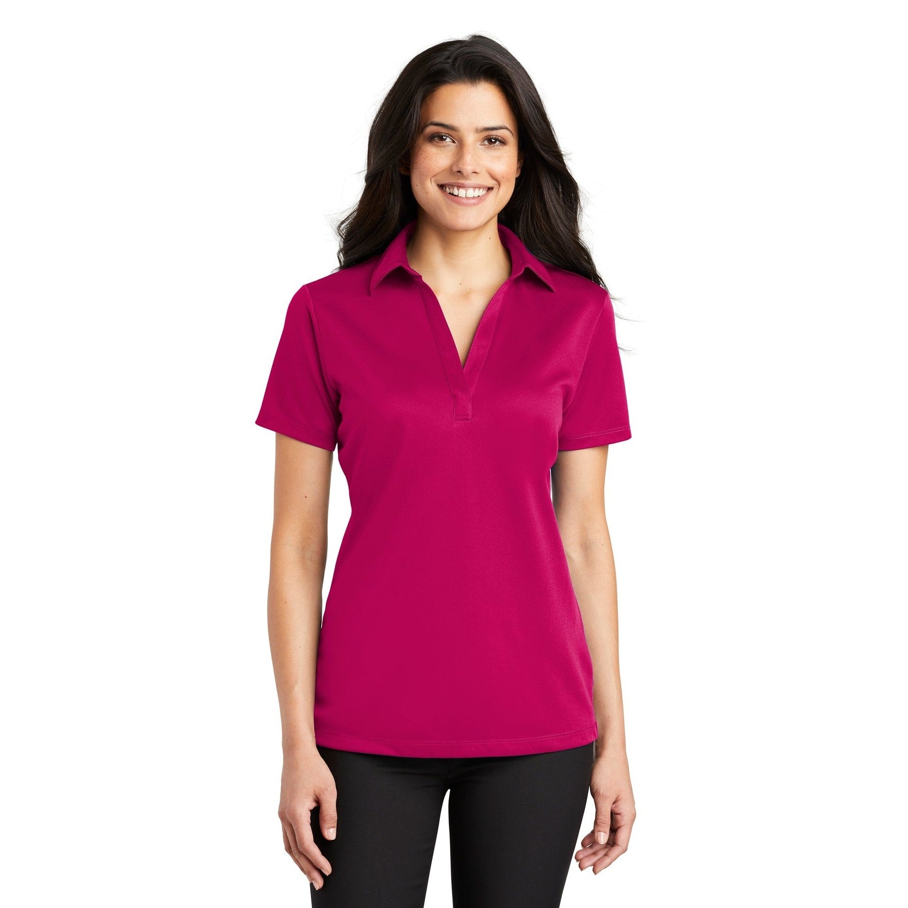 Port Authority-Port Authority® Women's Silk Touch™ Performance Polo. L540-MedTech-11