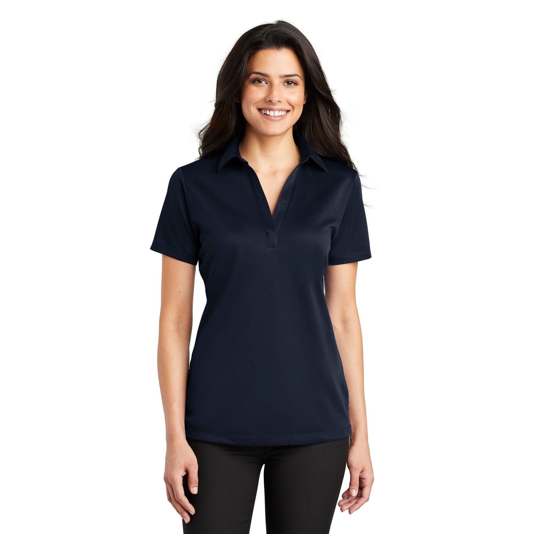 Port Authority-Port Authority® Women's Silk Touch™ Performance Polo. L540-MedTech-8