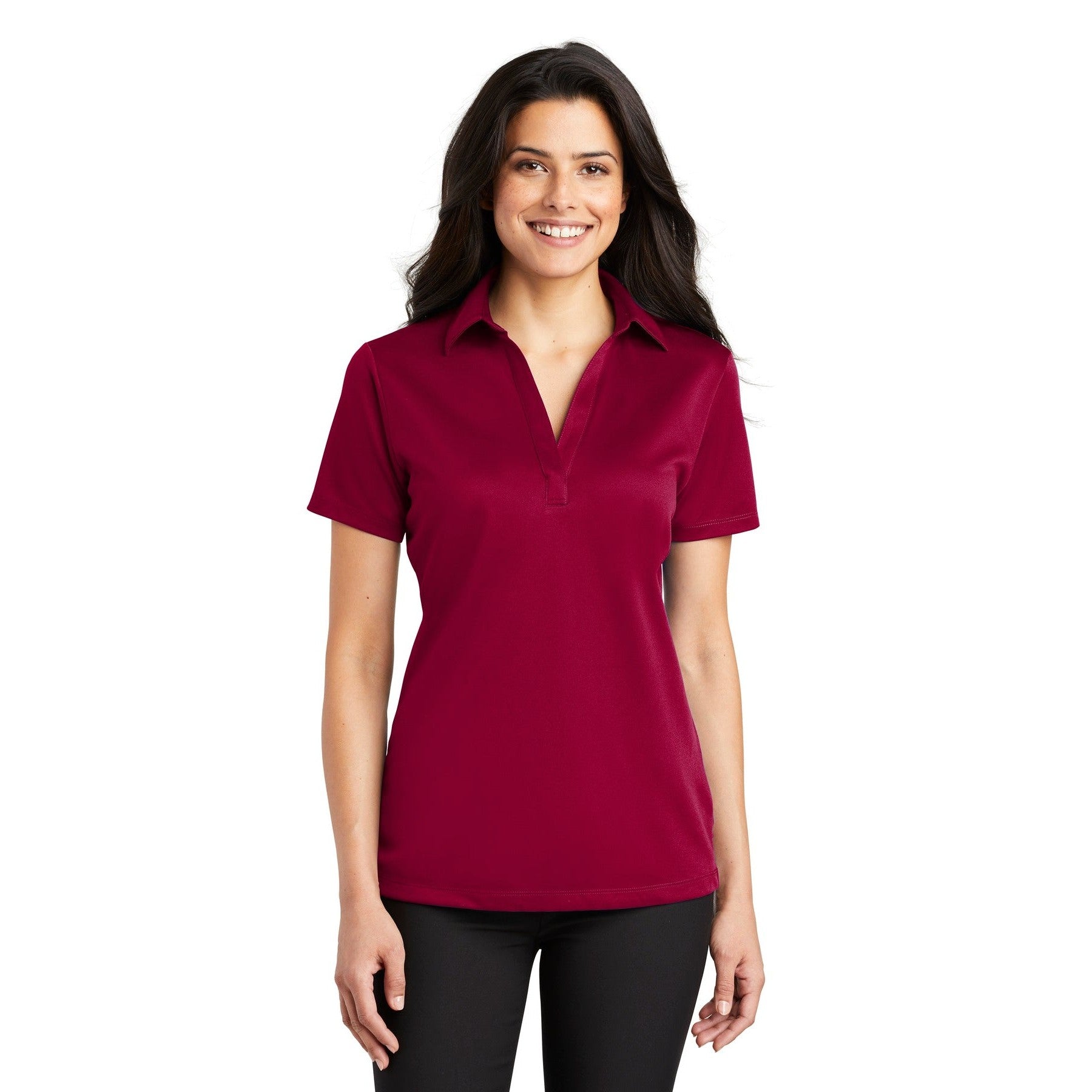 Port Authority-Port Authority® Women's Silk Touch™ Performance Polo. L540-MedTech-12