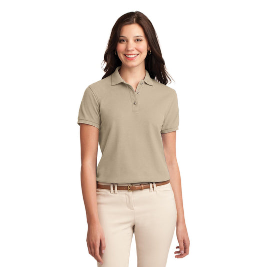 Port Authority-Port Authority® Women's Silk Touch™ Polo. L500 2/2-MedTech-1