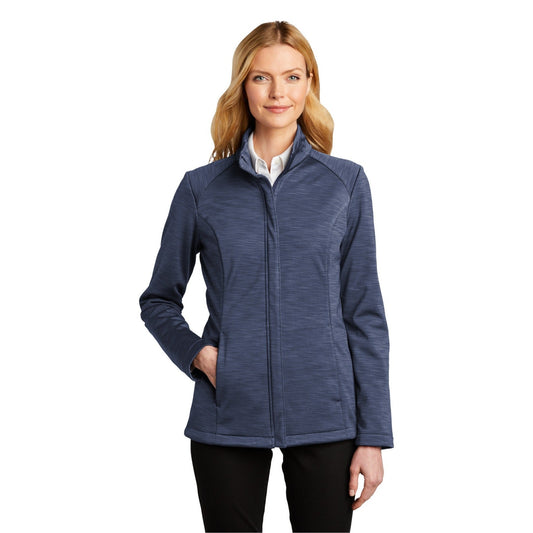 Port Authority-Port Authority ® Women's Stream Soft Shell Jacket. L339-MedTech-1