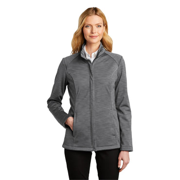 Port Authority-Port Authority ® Women's Stream Soft Shell Jacket. L339-MedTech-2