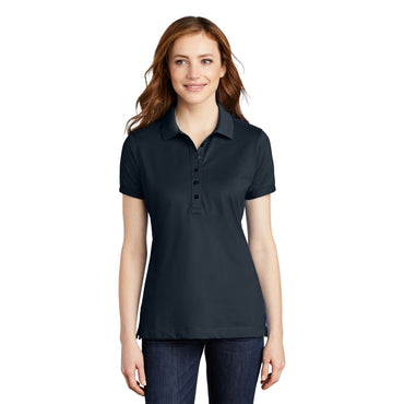 Port Authority-Port Authority® Women's Stretch Pique Polo. L555-MedTech-2