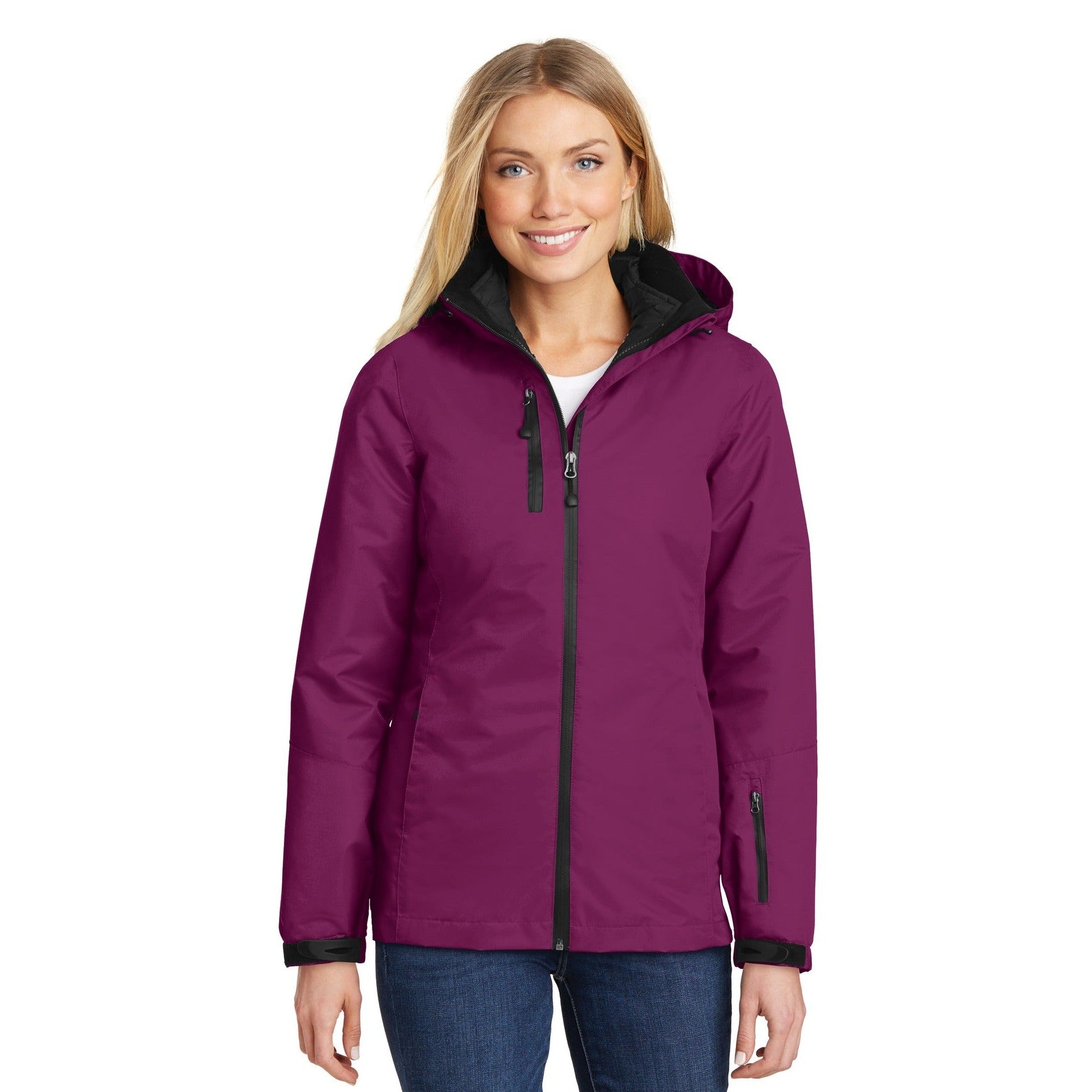 Port Authority-Port Authority® Women's Vortex Waterproof 3-in-1 Jacket. L332-MedTech-4
