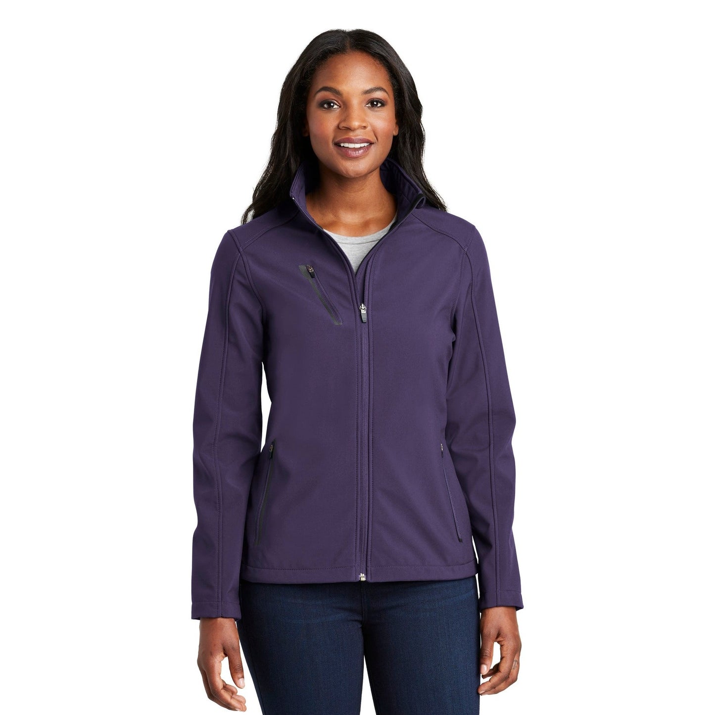 Port Authority-Port Authority® Women's Welded Soft Shell Jacket. L324-MedTech-5