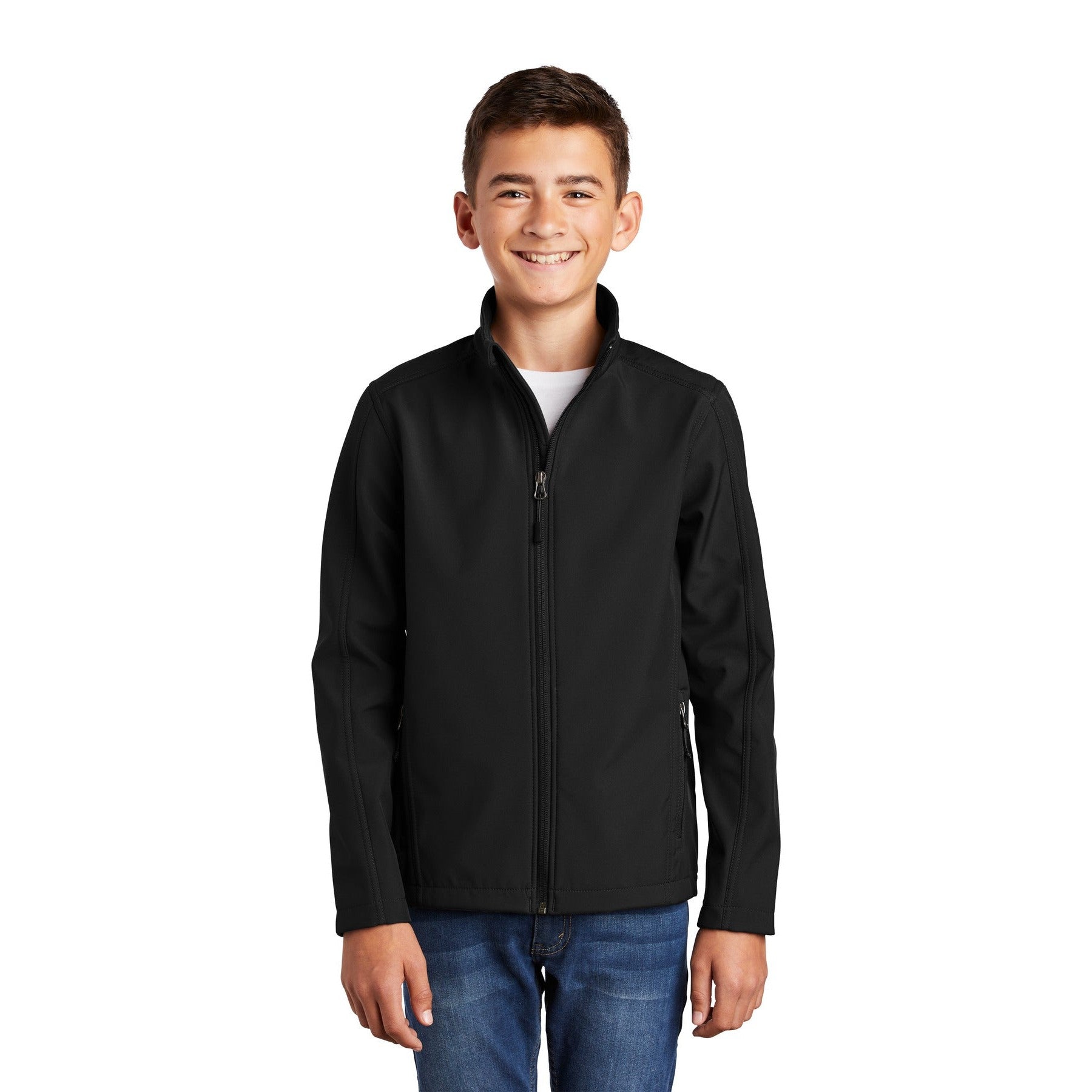 Port Authority-Port Authority® Youth Core Soft Shell Jacket. Y317-MedTech-2