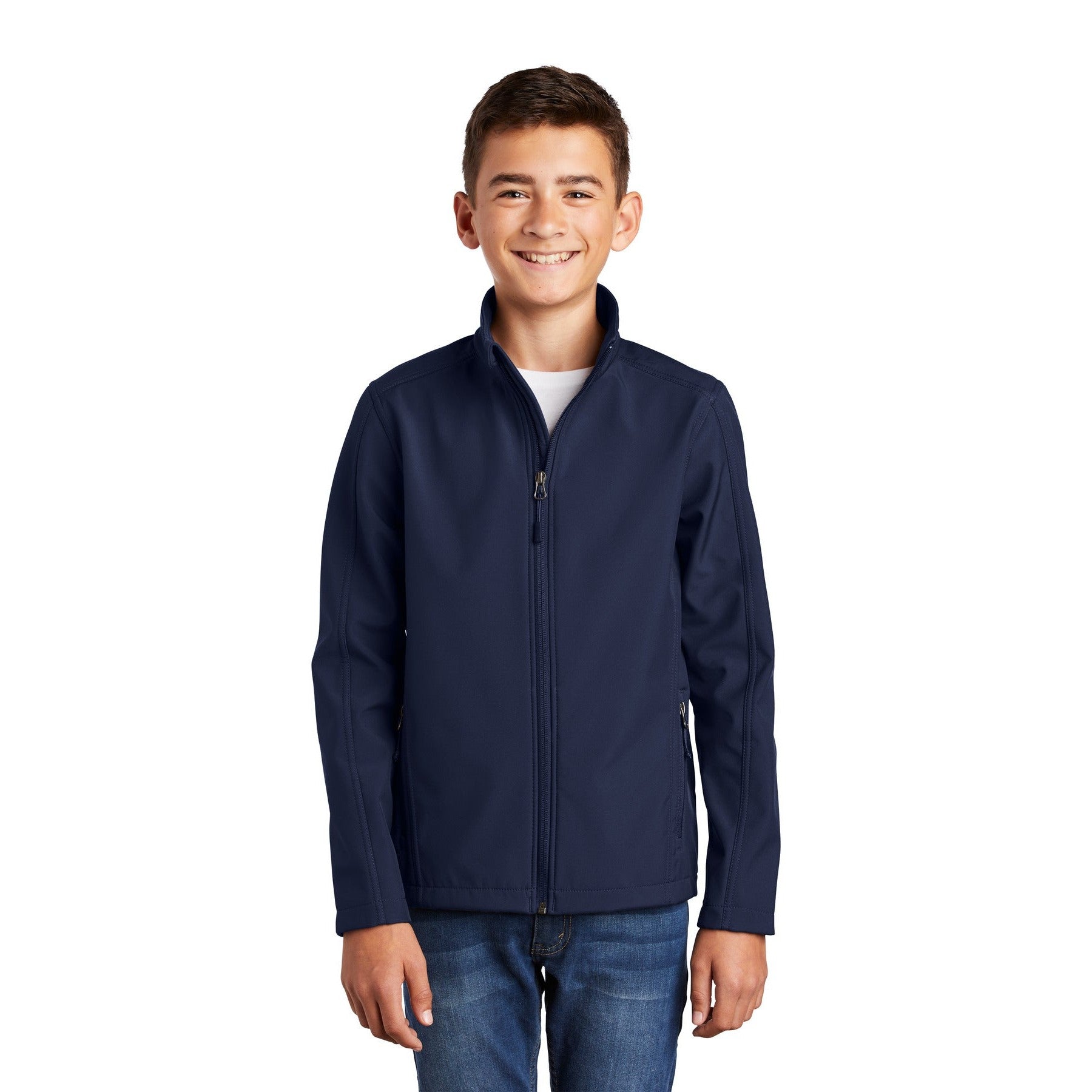 Port Authority-Port Authority® Youth Core Soft Shell Jacket. Y317-MedTech-3