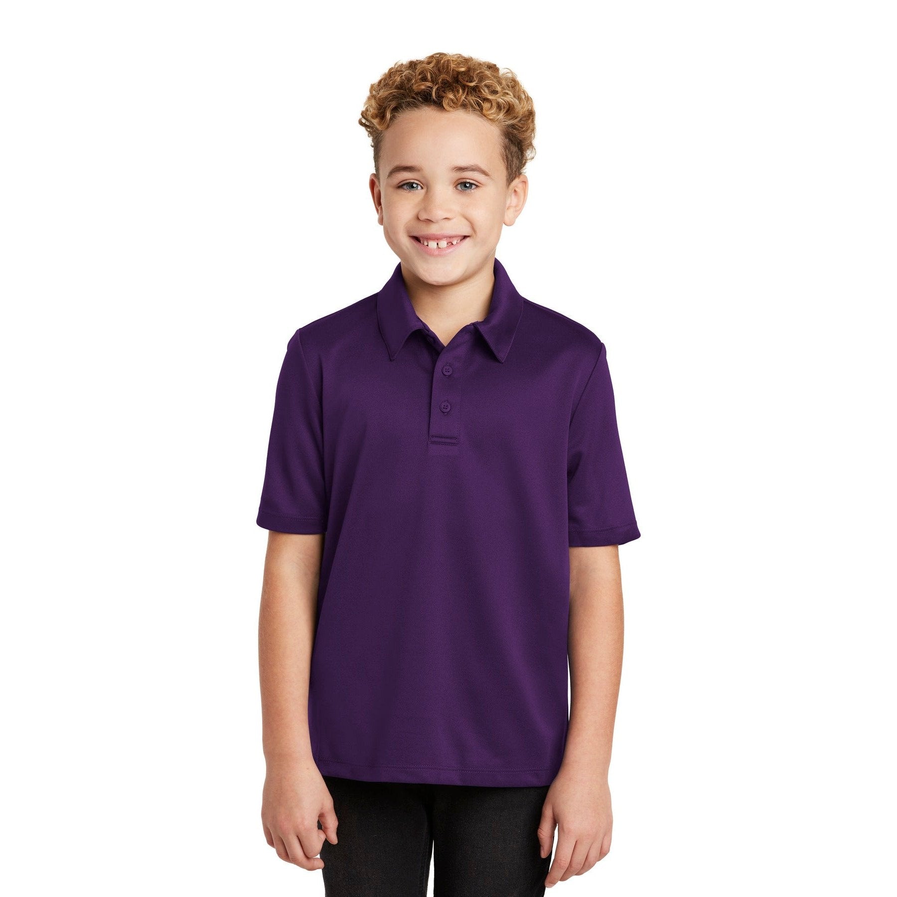 Port Authority-Port Authority® Youth Silk Touch™ Performance Polo. Y540-MedTech-2
