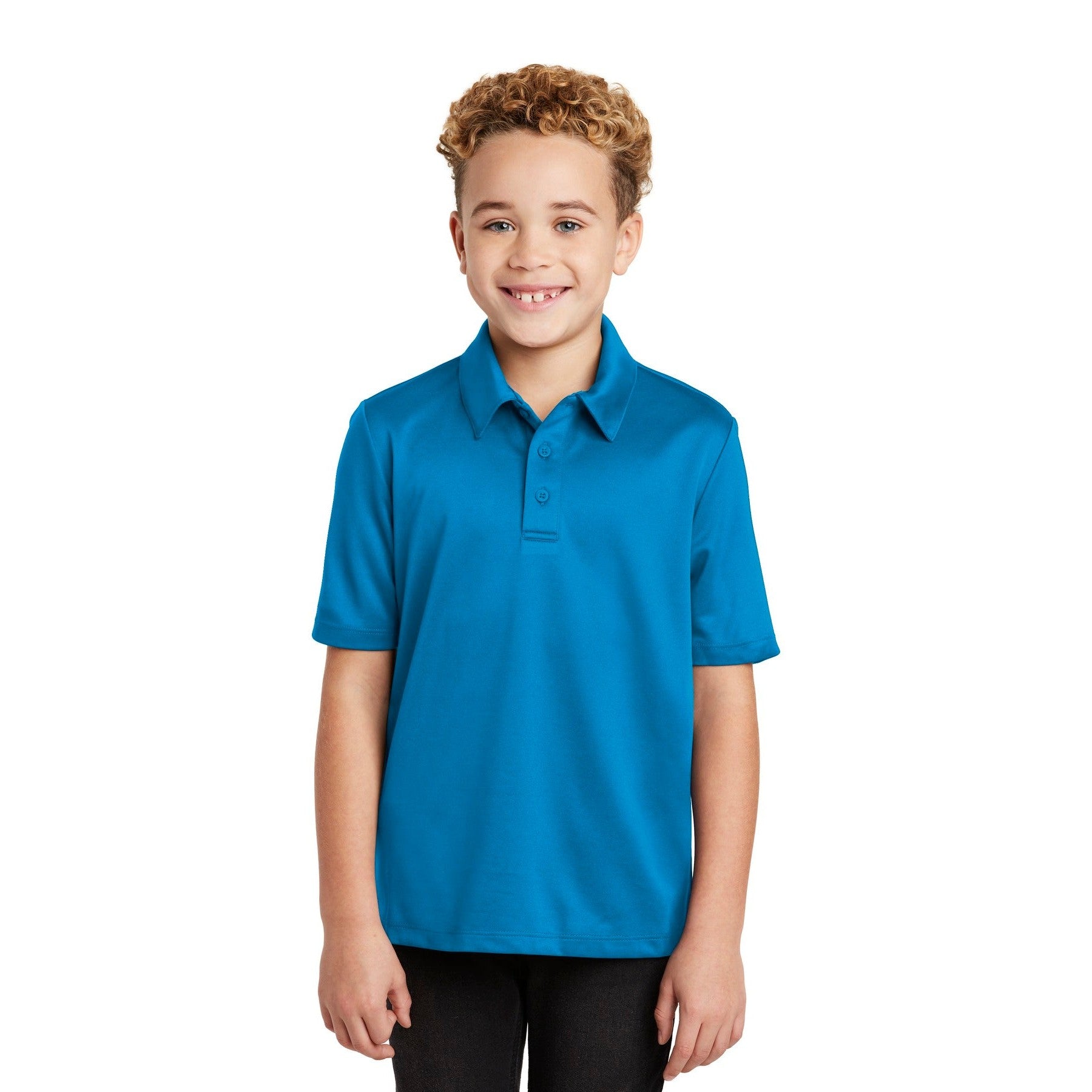 Port Authority-Port Authority® Youth Silk Touch™ Performance Polo. Y540-MedTech-3