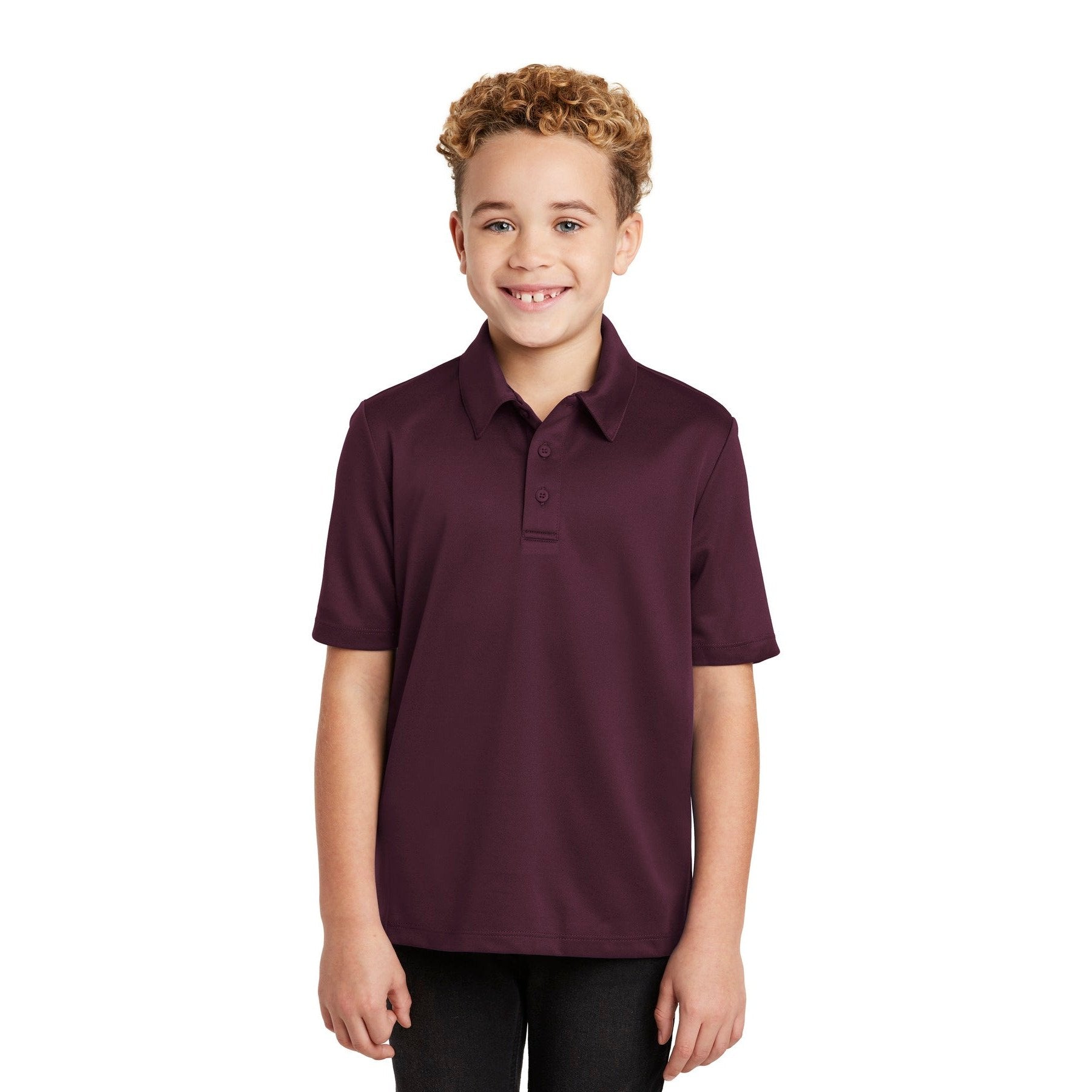 Port Authority-Port Authority® Youth Silk Touch™ Performance Polo. Y540-MedTech-6