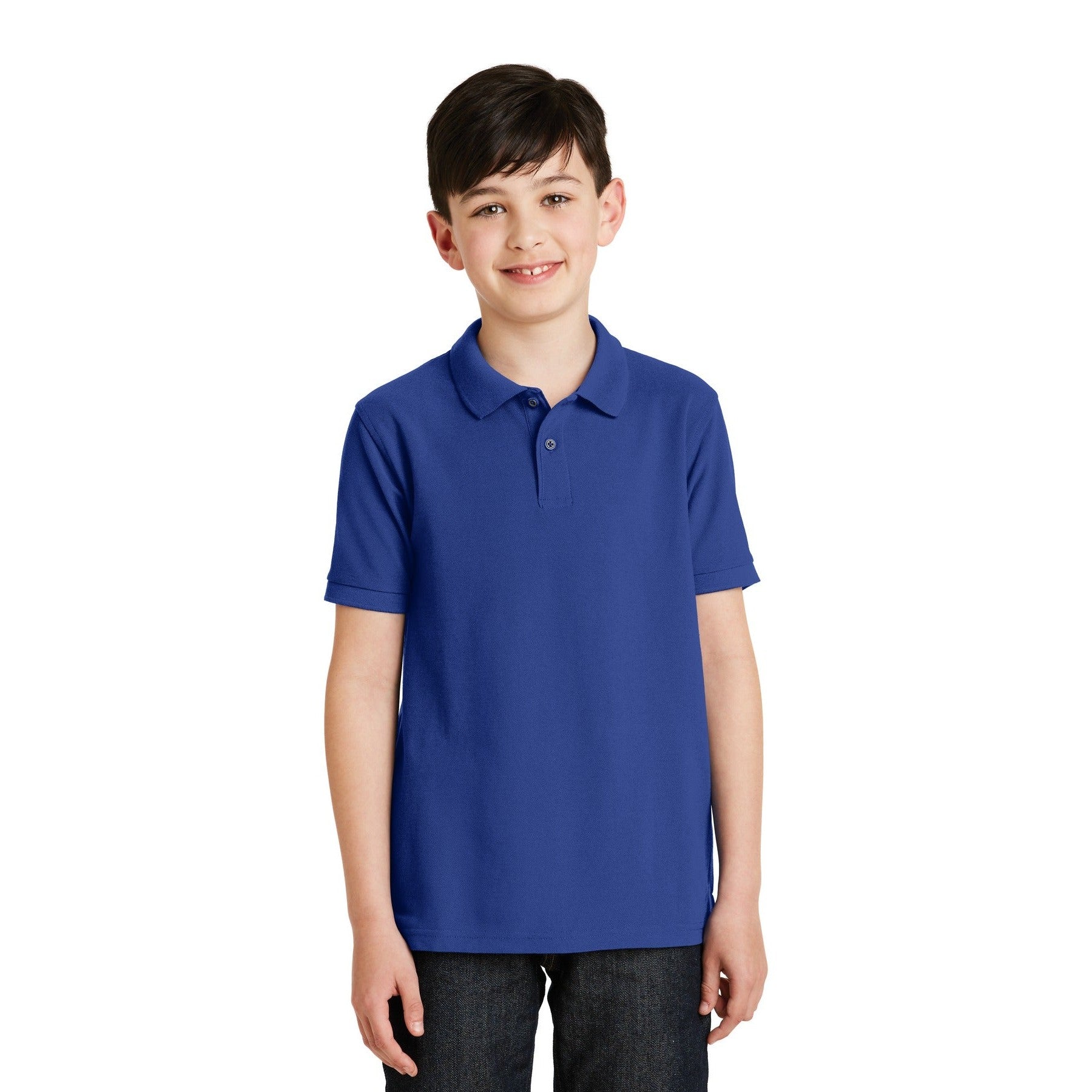 Port Authority-Port Authority® Youth Silk Touch™ Polo. Y500-MedTech-13