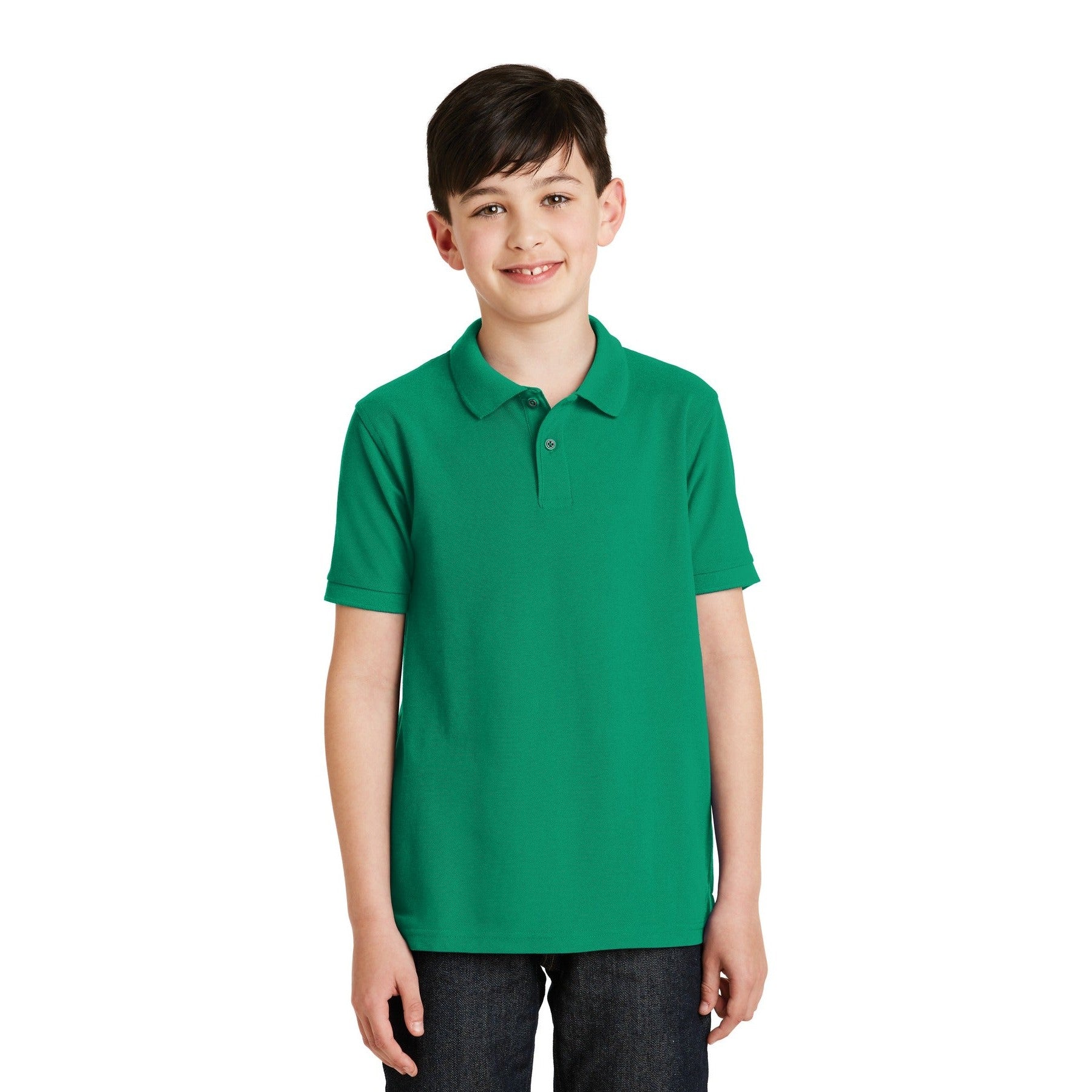 Port Authority-Port Authority® Youth Silk Touch™ Polo. Y500-MedTech-6