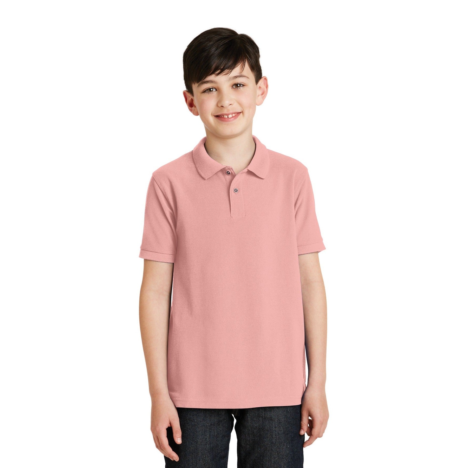 Port Authority-Port Authority® Youth Silk Touch™ Polo. Y500-MedTech-8