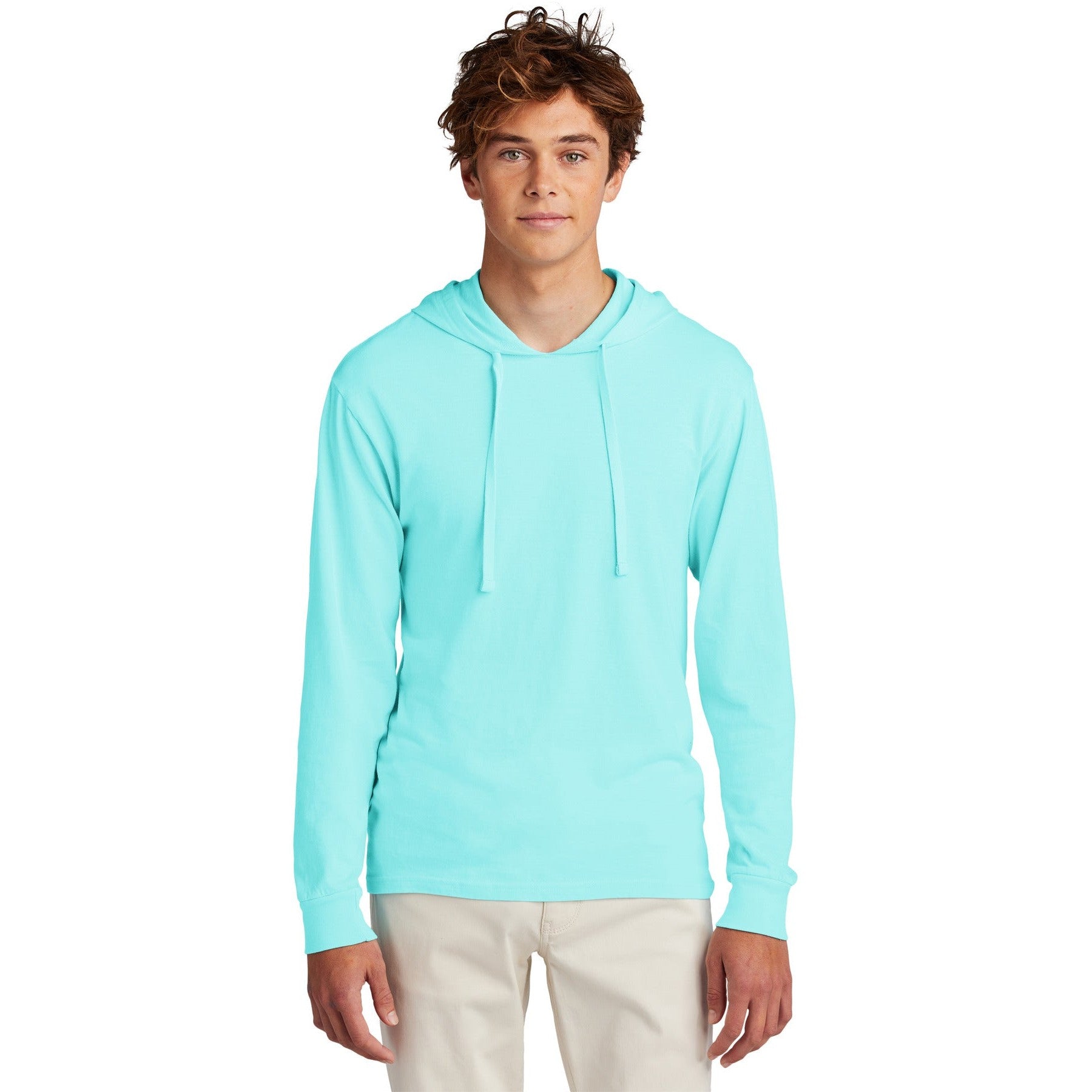Port & Company-Port & Company® Beach Wash® Garment-Dyed Pullover Hooded Tee PC099H-MedTech-4