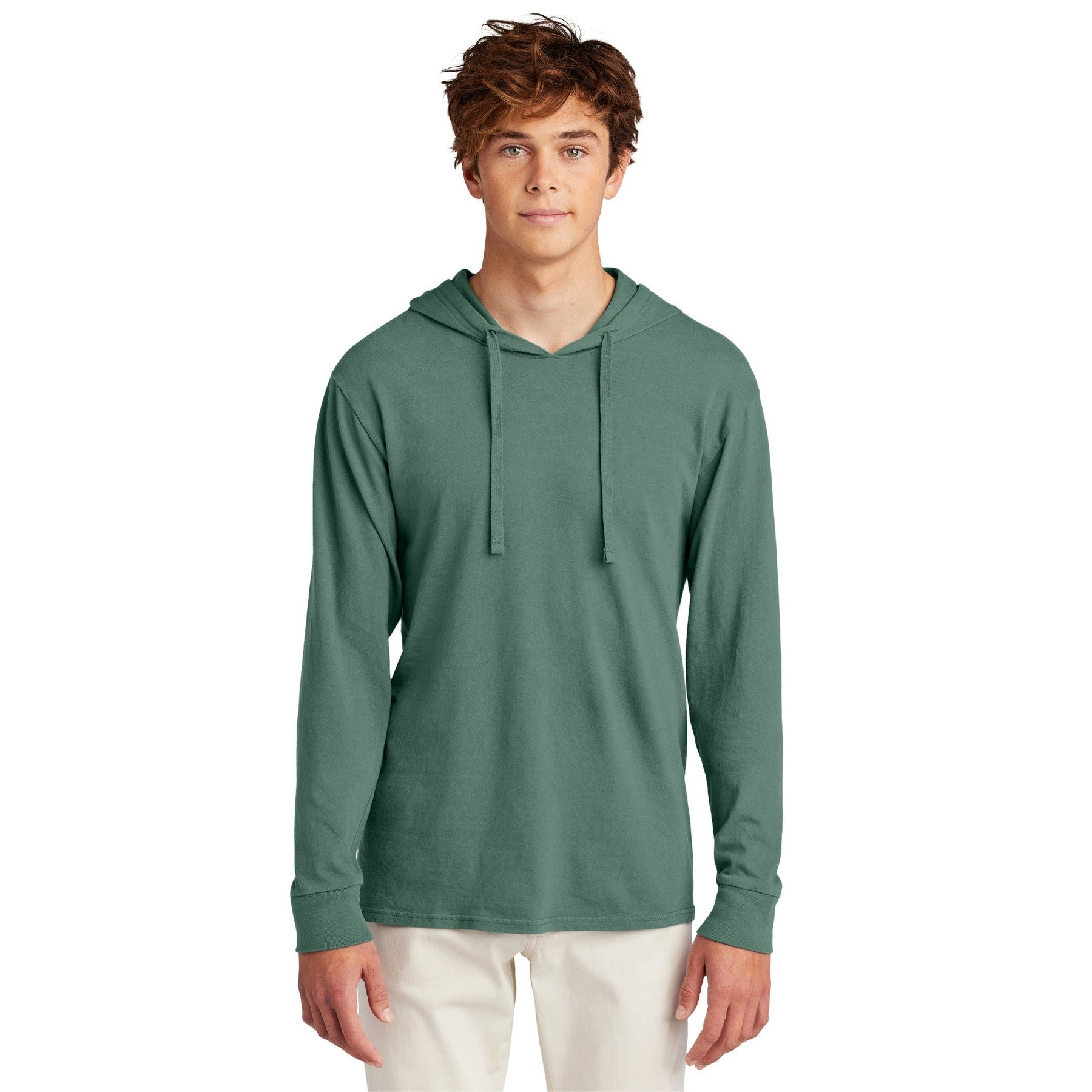 Port & Company-Port & Company® Beach Wash® Garment-Dyed Pullover Hooded Tee PC099H-MedTech-5