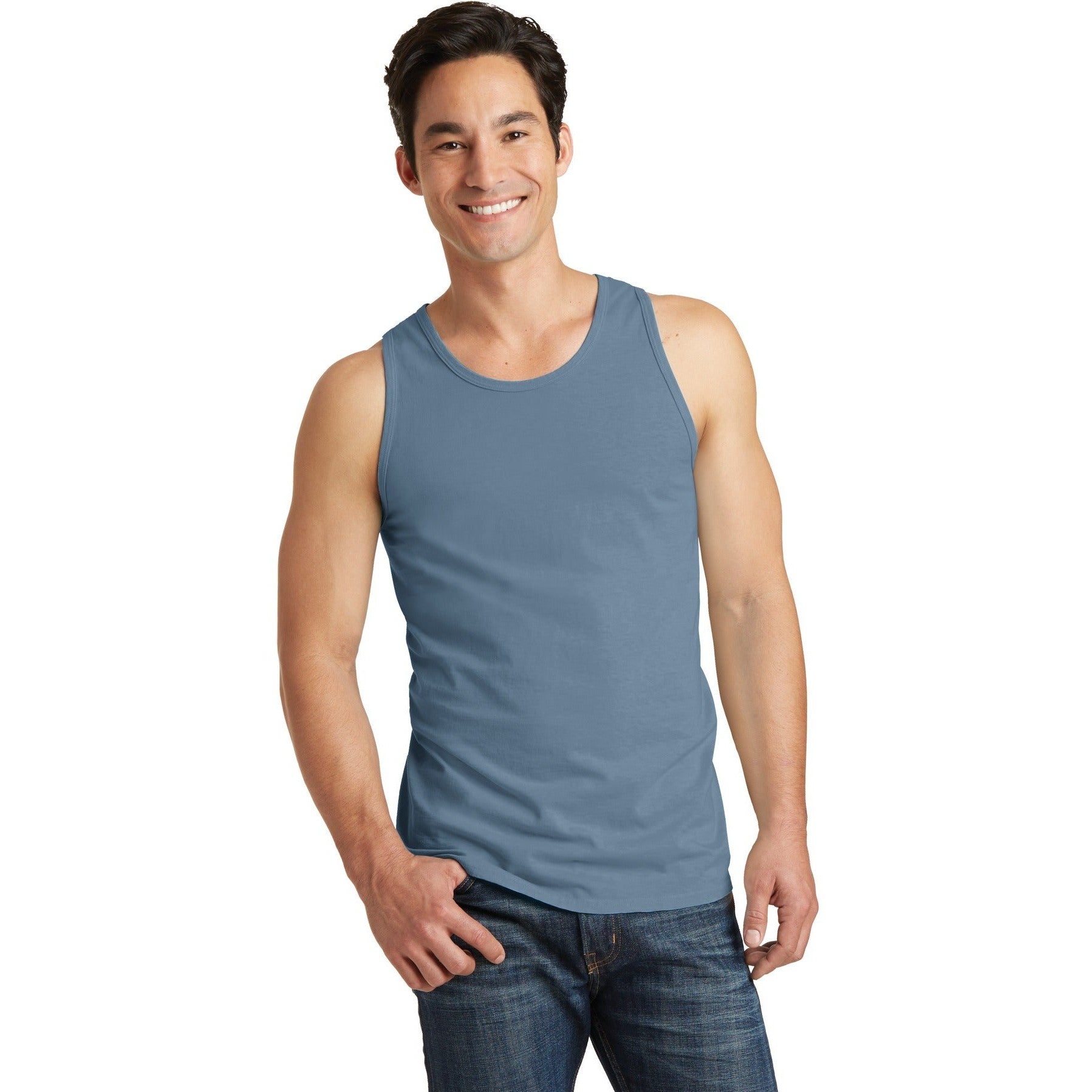 Port & Company-Port & Company® Beach Wash® Garment-Dyed Tank. PC099TT-MedTech-4