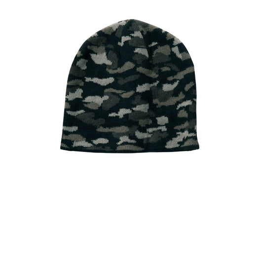 Port & Company-Port & Company®Camo Beanie Cap. CP91C-MedTech-1