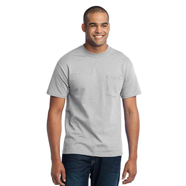 Port & Company-Port & Company® - Core Blend Pocket Tee. PC55P-MedTech-2