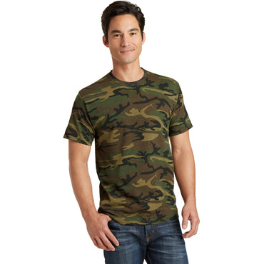 Port & Company-Port & Company® Core Cotton Camo Tee. PC54C-MedTech-2