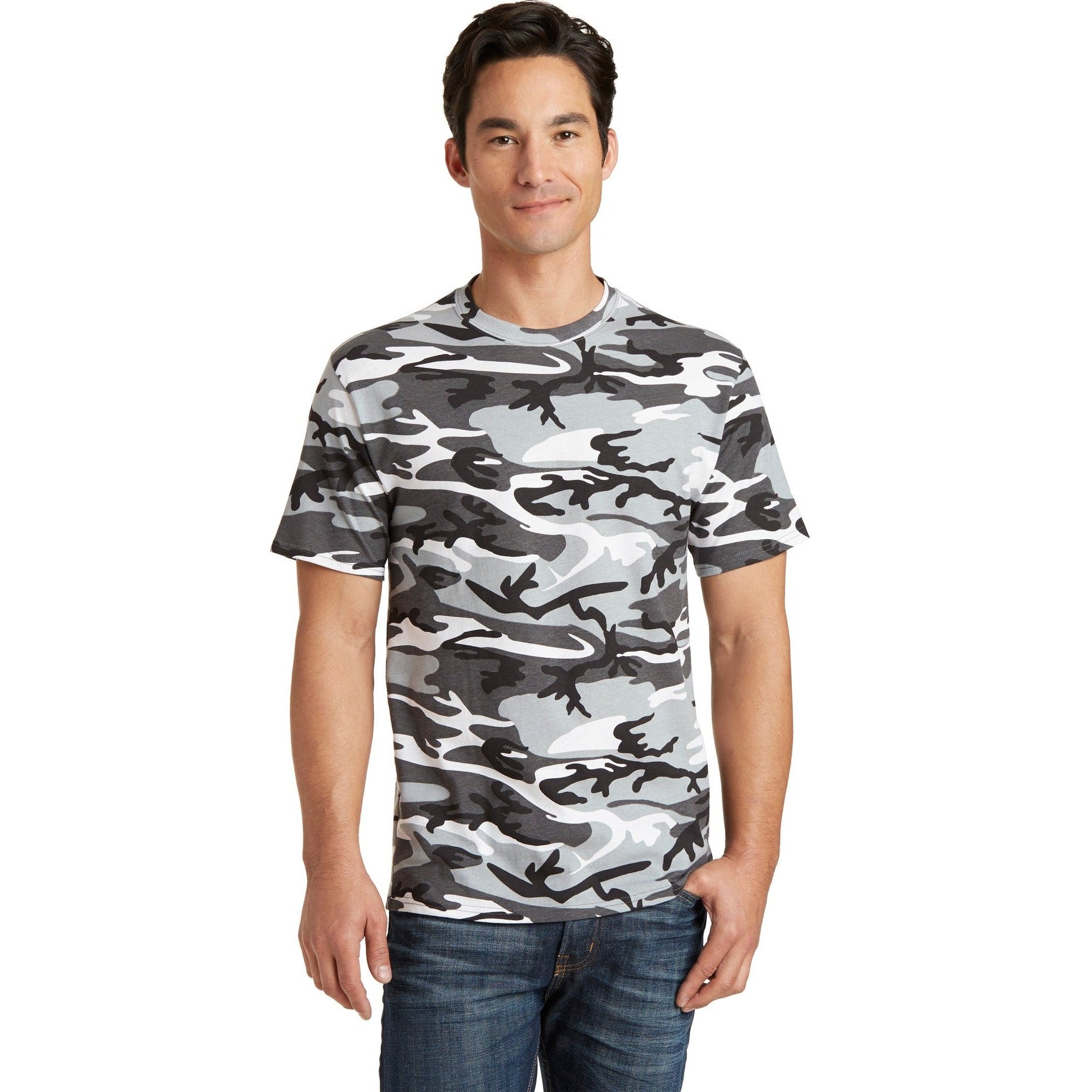 Port & Company-Port & Company® Core Cotton Camo Tee. PC54C-MedTech-4
