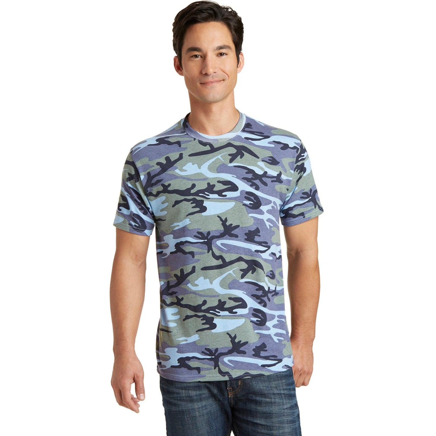 Port & Company-Port & Company® Core Cotton Camo Tee. PC54C-MedTech-5